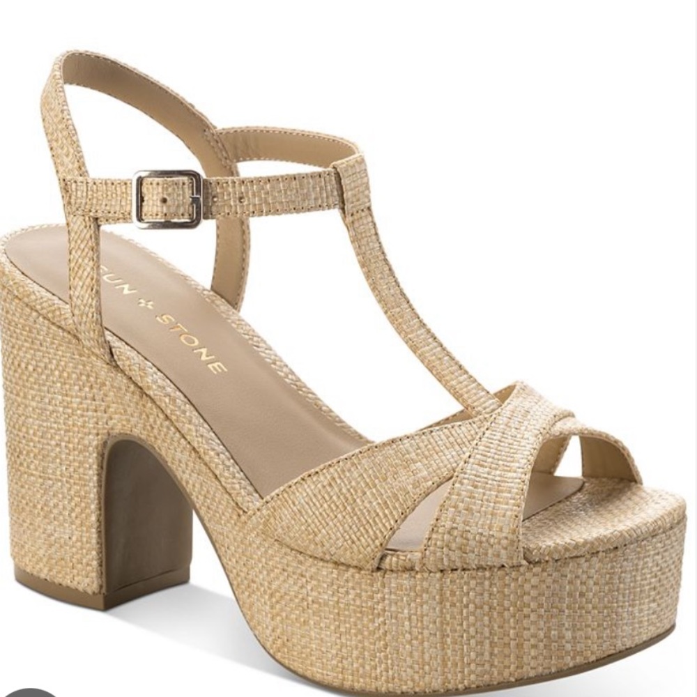 SUN & STONE JILLIENP NATURAL RAFFIA